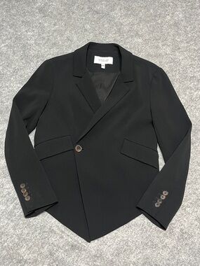 10 Crosby Derek Lam Asymmetrical Black Blazer